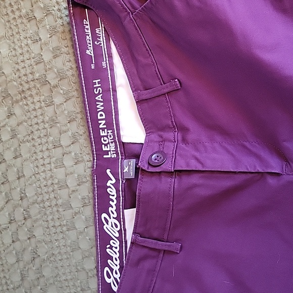 Eddie Bauer Legendwash Stretch Boyfriend Slim Pants - Picture 5 of 7